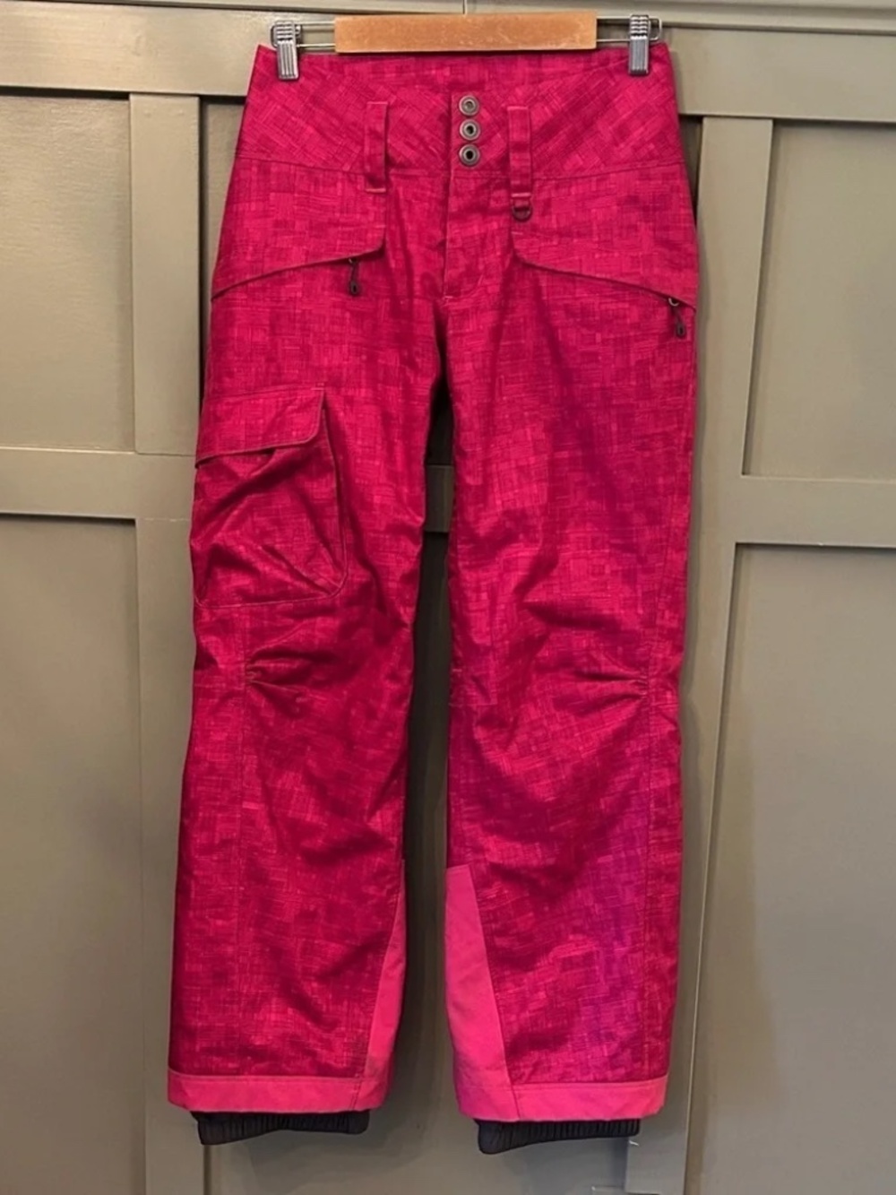 Patagonia Insulated Snowbelle Pants H2No Snow Outdoor Ski Snowboard Pink Size XS